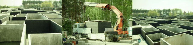 Zbiorniki betonowe w Prochowicach